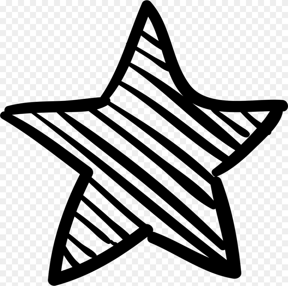 File Svg Sketch Hand Drawn Stars, Star Symbol, Symbol, Bow, Weapon Free Png
