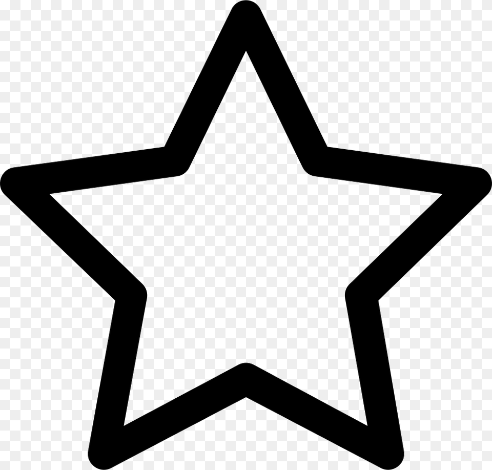 File Svg Star Line Icon, Star Symbol, Symbol, Cross Png