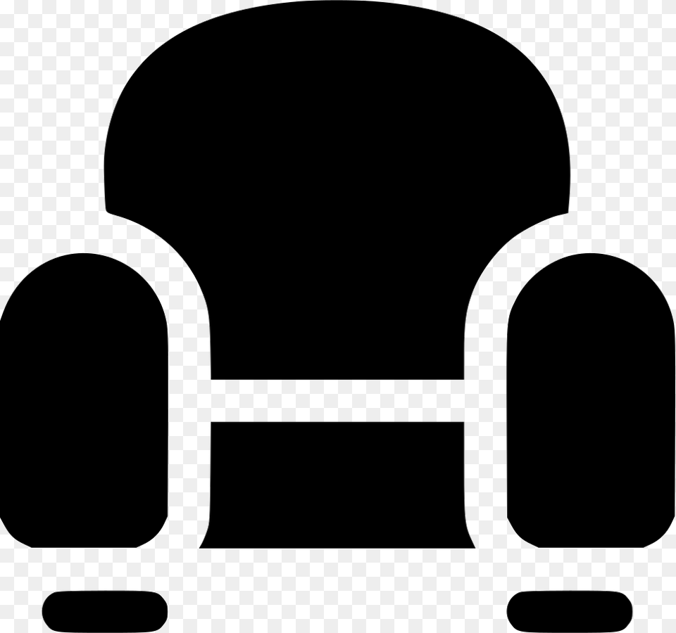 File Svg Stencil Sillon Transparente, Furniture, Chair, Clothing, Hardhat Free Png