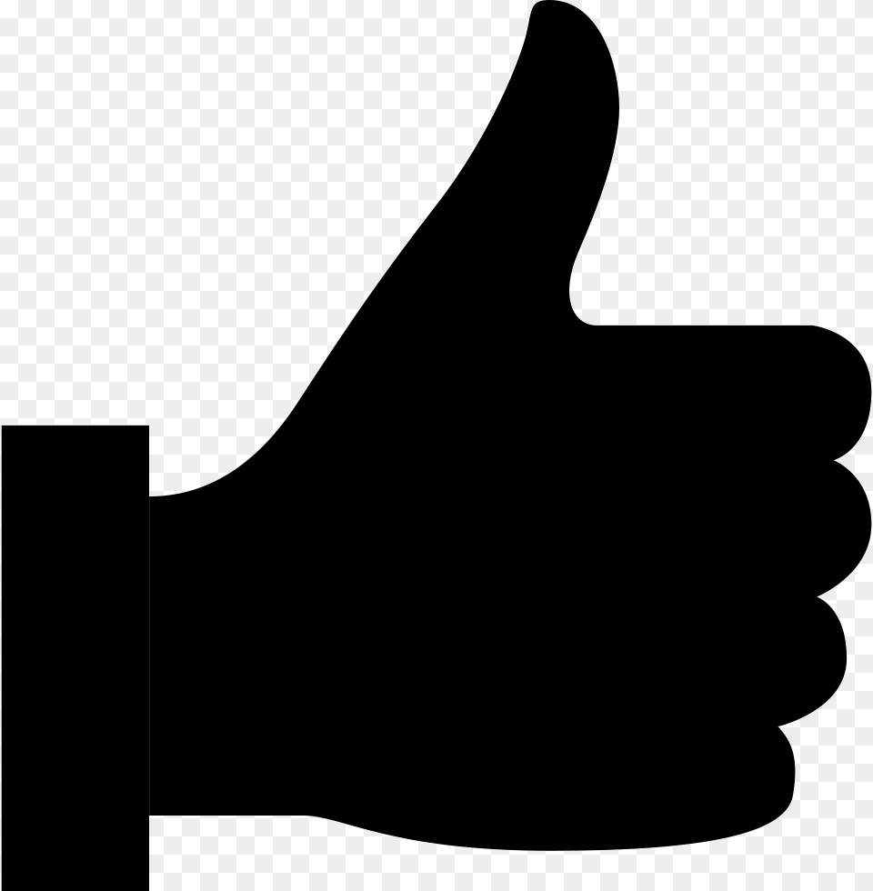 File Svg Thumbs Up Icon Black, Body Part, Finger, Hand, Person Png Image