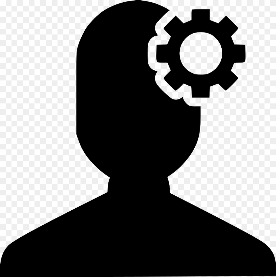 File Svg Unknown Person With Question Mark, Machine, Gear, Adult, Male Free Png Download