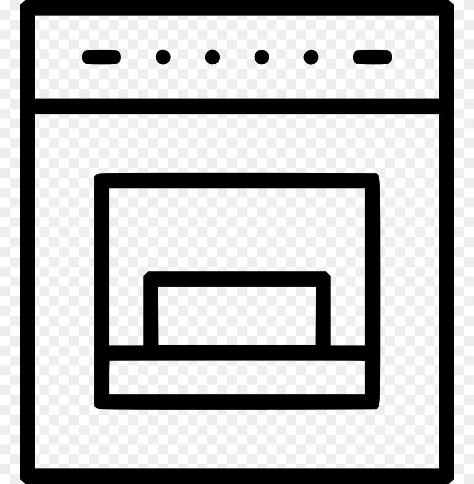 File Svg User Interface Icon, Device, Electrical Device, Appliance, Microwave Png