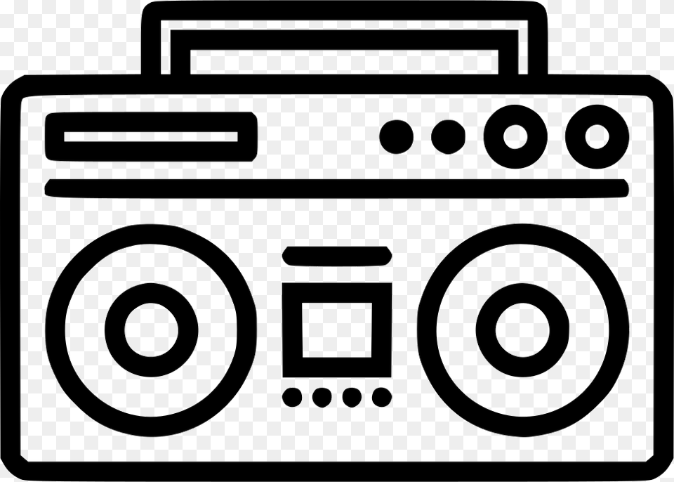 File Svg Vector Graphics, Electronics, Stereo, Cassette Player Free Transparent Png