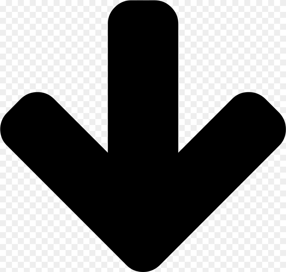 File Svg Wikimedia Commons Arrow Down Font Awesome Svg, Gray Free Transparent Png