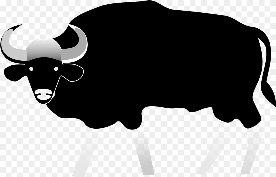 File Svg Wikimedia Commons Bull, Animal, Mammal, Buffalo, Wildlife Free Png