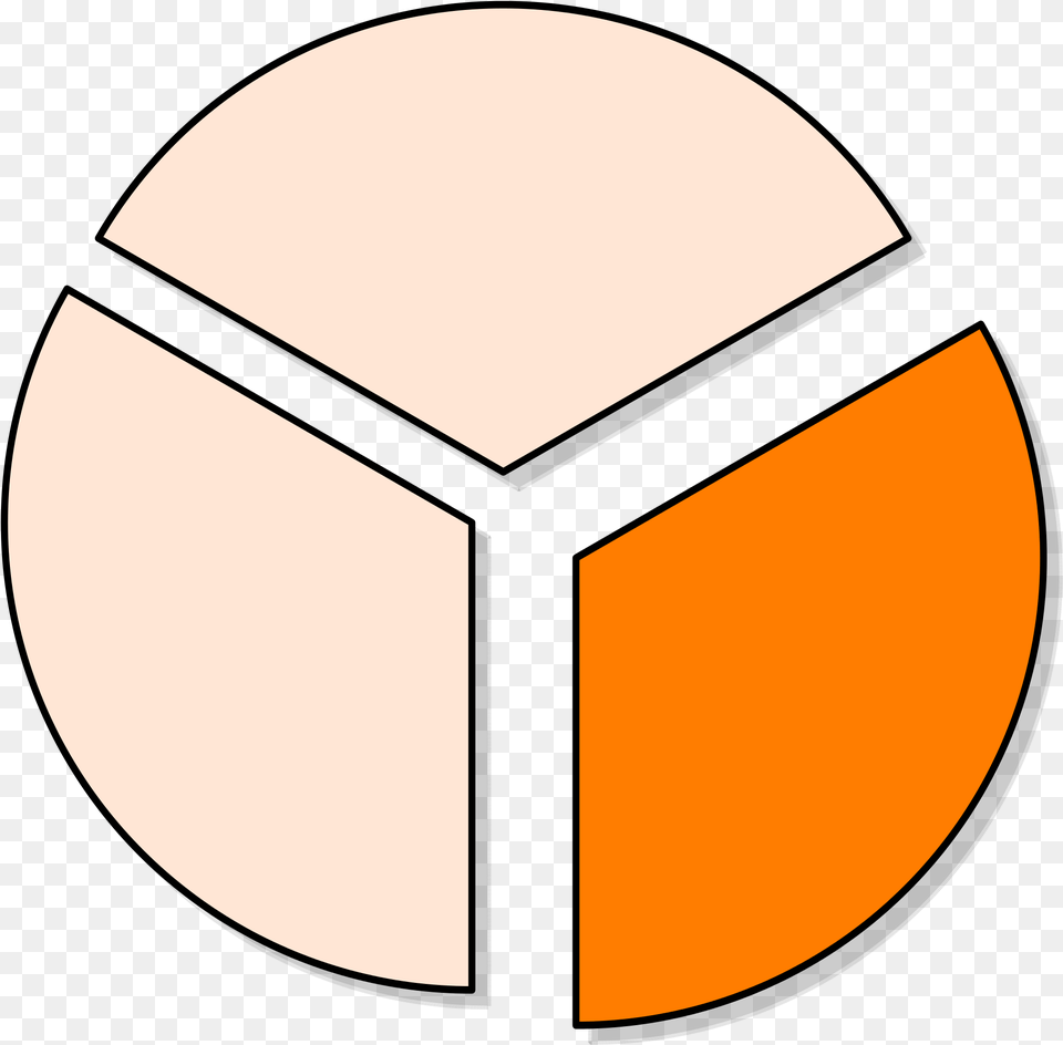 File Svg Wikimedia Pie Chart One Third Png Image