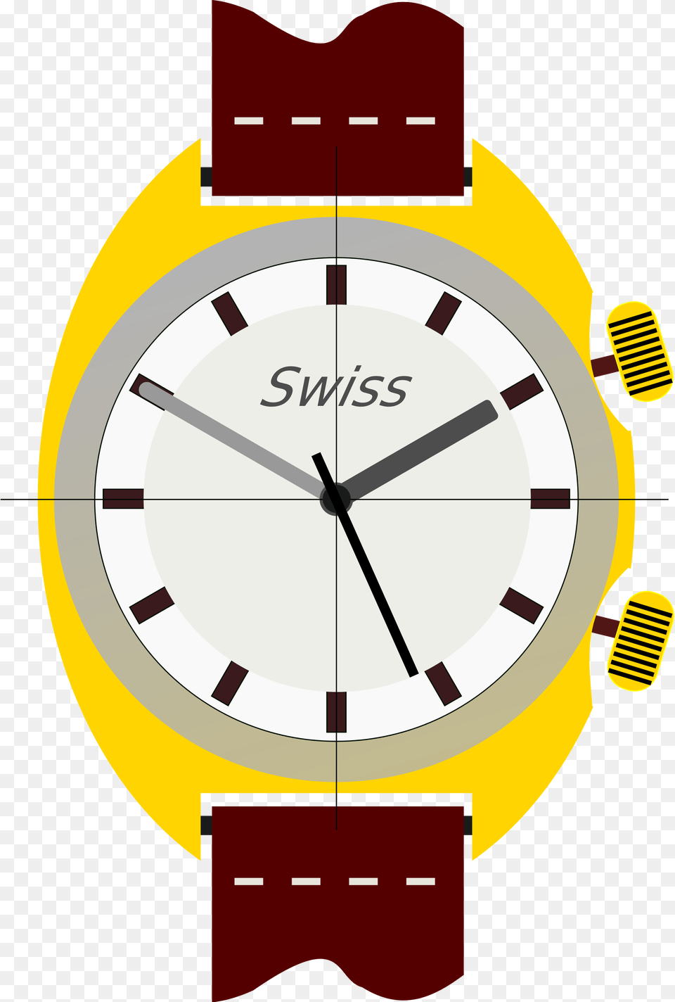 File Swiss Watch Svg, Wristwatch, Arm, Body Part, Person Free Png Download