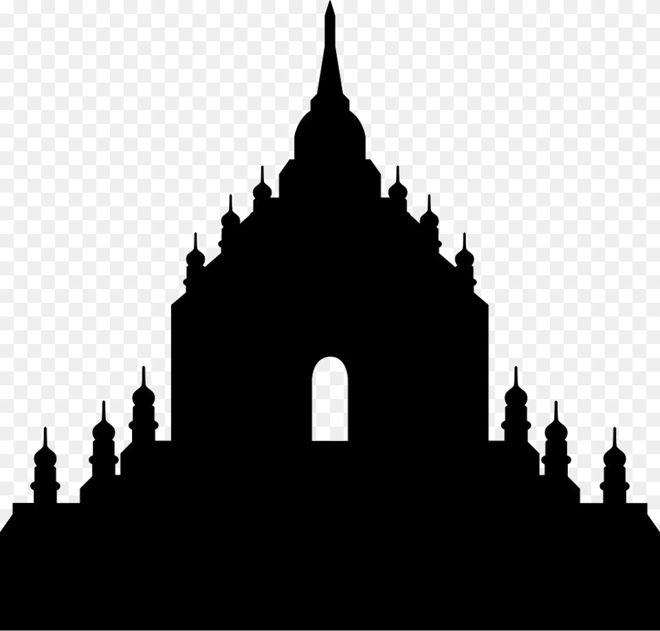 File Temples Icon, Architecture, Building, Silhouette, Spire Png