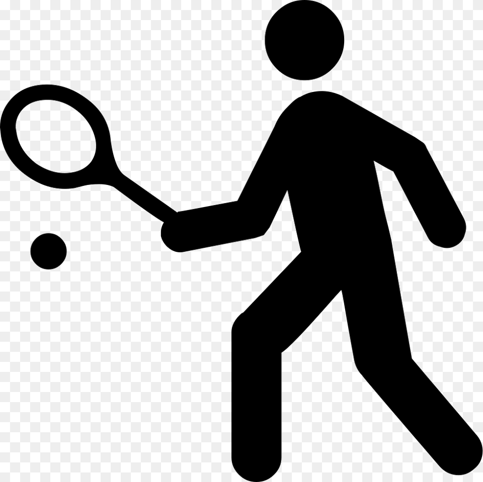 File Tennis Icon, Juggling, Person, Silhouette, Appliance Free Transparent Png