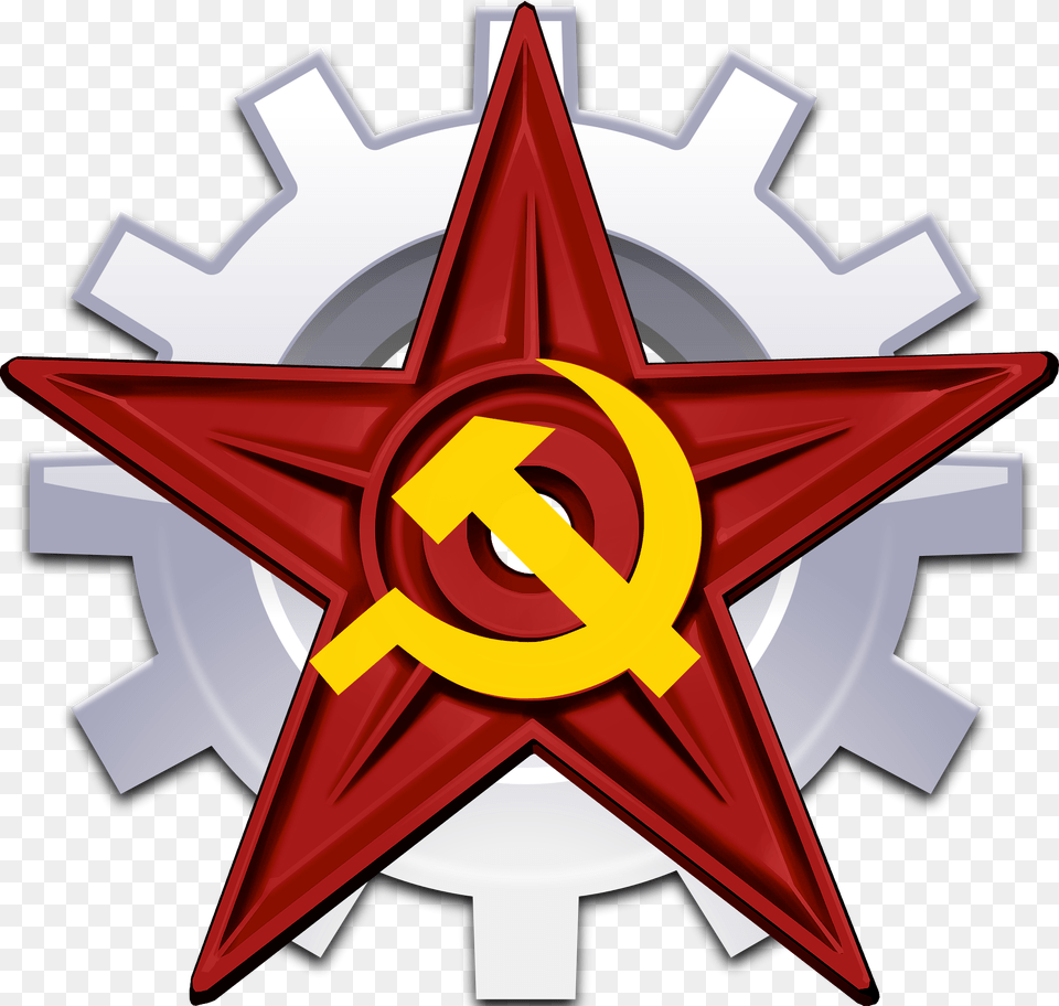 File The Workers Parti Communiste Sud Africain, Star Symbol, Symbol, Cross Png