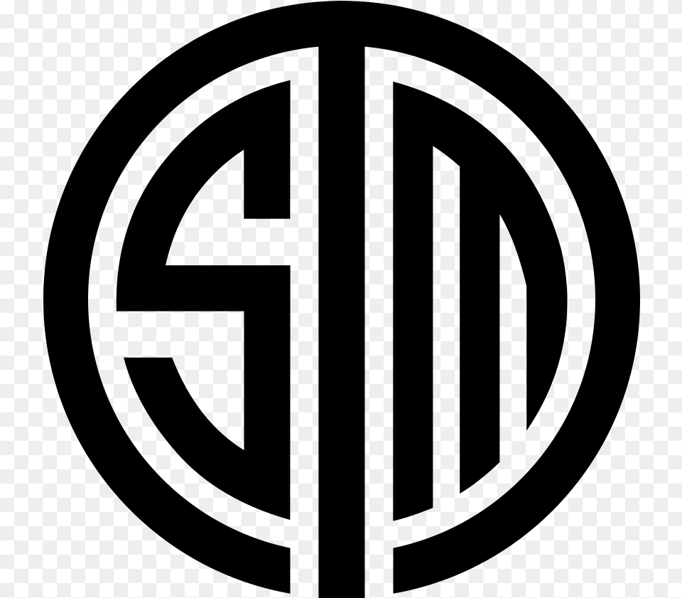 File Tsm Logo Svg Team Solomid, Gray Png Image