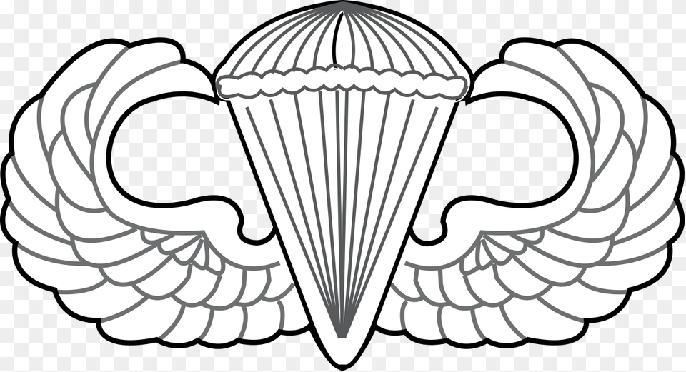File United States Air Master Parachutist Badge, Emblem, Symbol, Logo Free Png Download