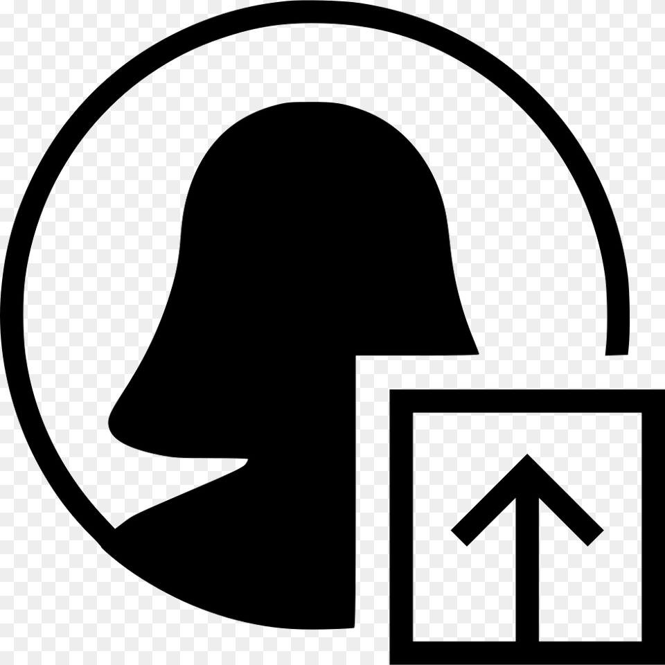 File Upload Profile Picture Icon, Stencil, Symbol Free Png Download