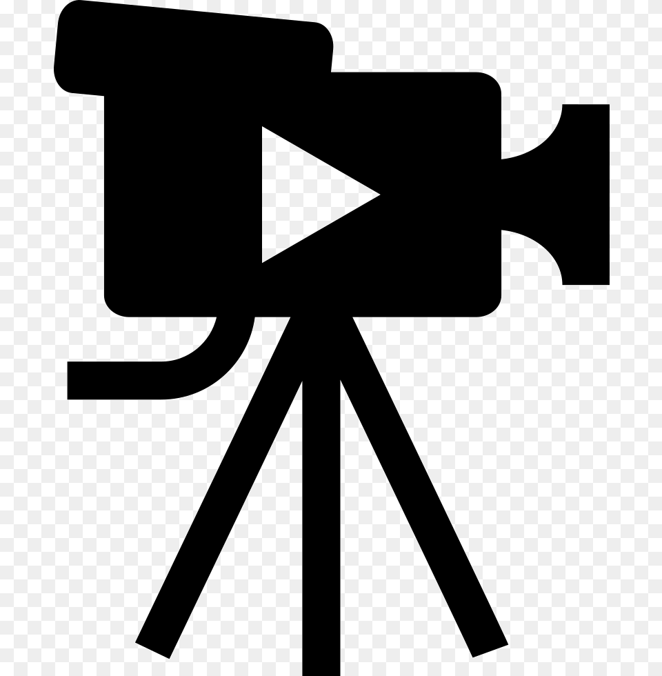 File Video Camera Graphic, Cross, Symbol, Tripod Free Png