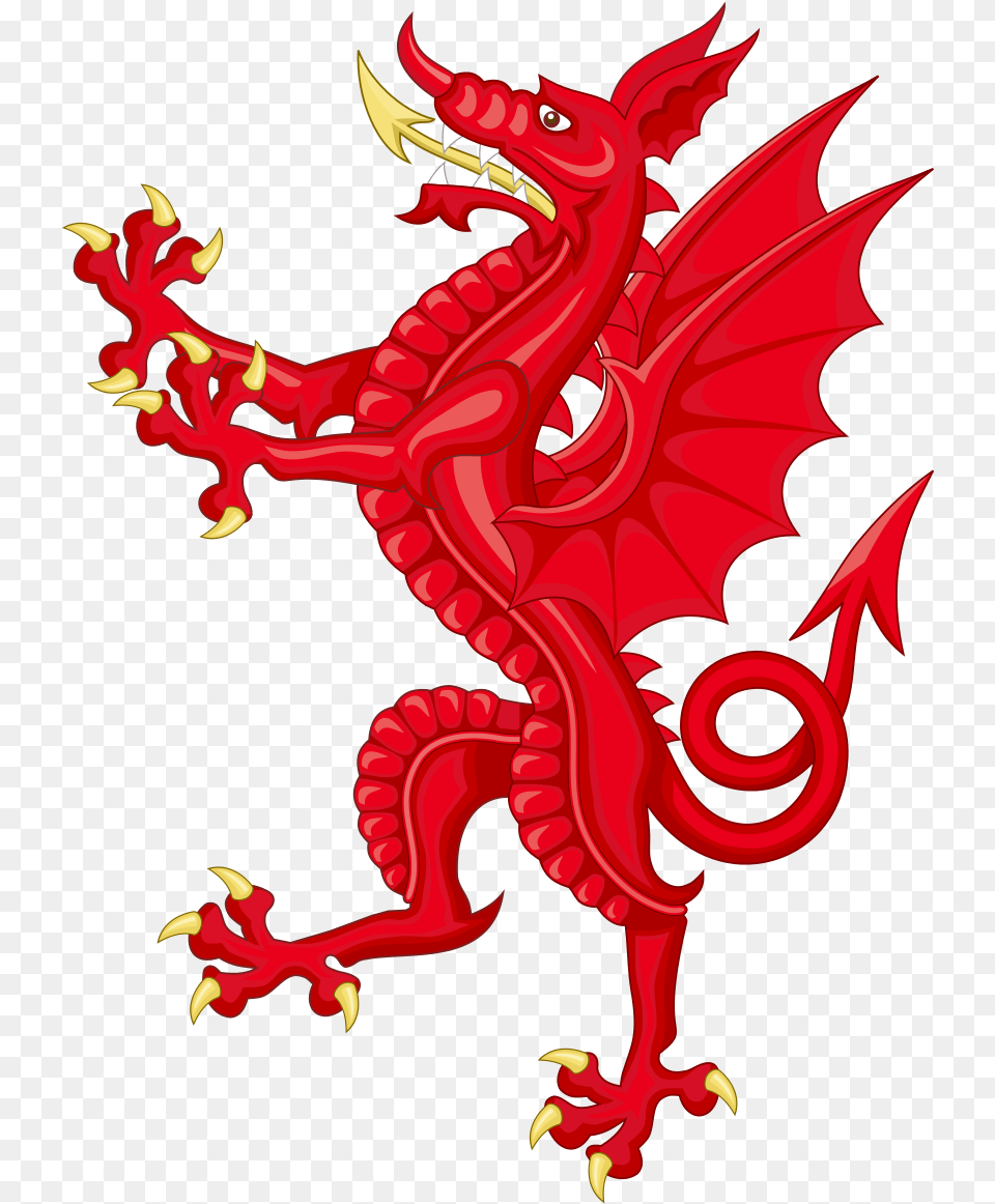 File Welsh Dragon Svg Dragon Supporter Coat Of Arms Png Image
