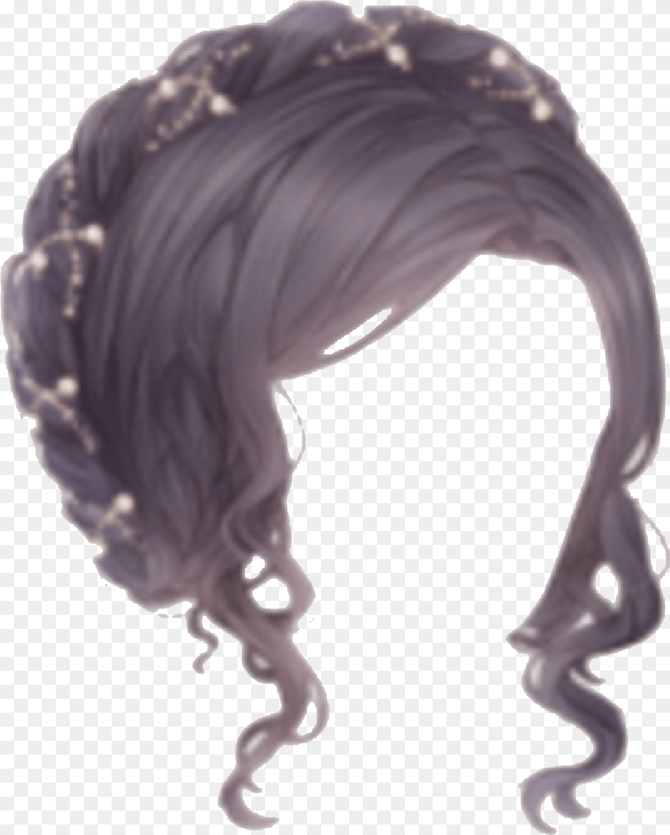 File Whitequeenhair Love Nikki Dress Up Queen Hairstyles, Person, Animal, Sea Life, Invertebrate Free Transparent Png