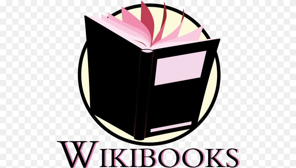 File Wikibooks Logoproposal Risk Blackpink Portable Network Graphics, Book, Publication, Text Png Image