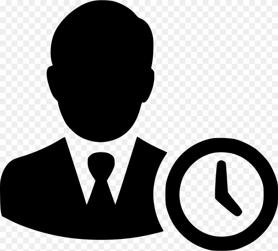 File Work Time Icon, Accessories, Formal Wear, Stencil, Tie Free Png