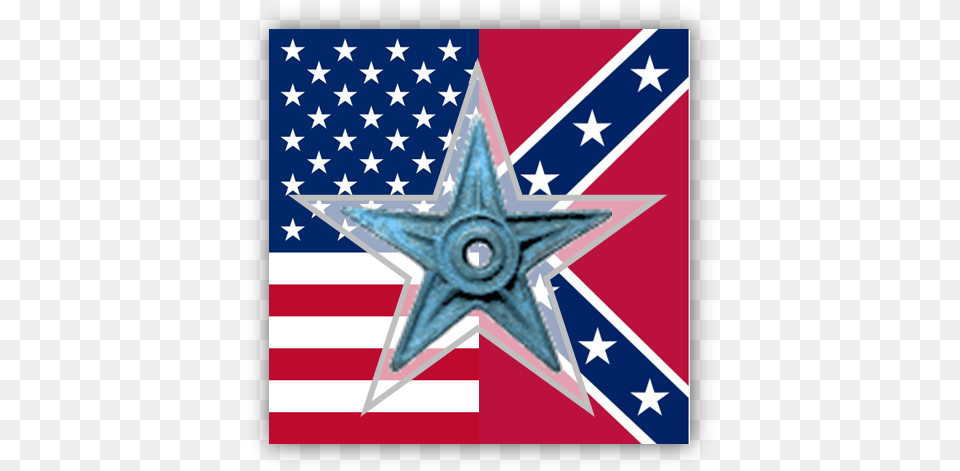 Fileacw Bs 3dpng Wikipedia Battle Flag Of Virginia, Star Symbol, Symbol, American Flag Free Png