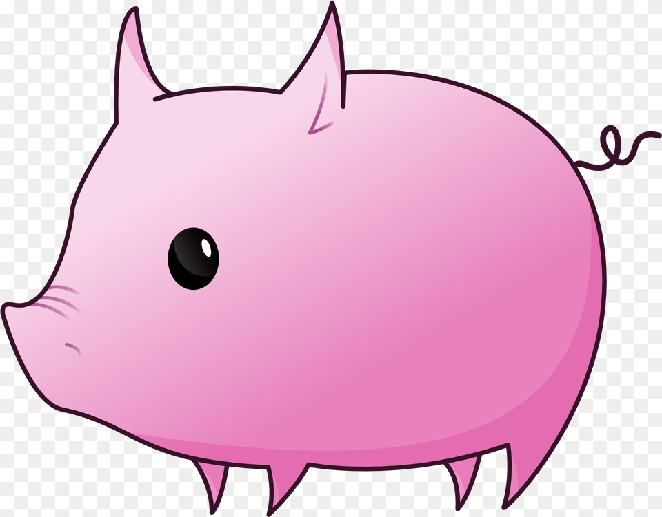 Fileanimals Wikimedia Commons Pig Clip Art, Piggy Bank, Animal Free Png