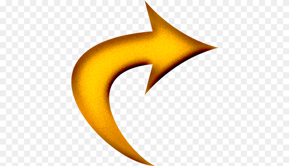 Filearrow Curvedpng Wikimedia Commons Curved Golden Arrow, Nature, Night, Outdoors, Symbol Free Png