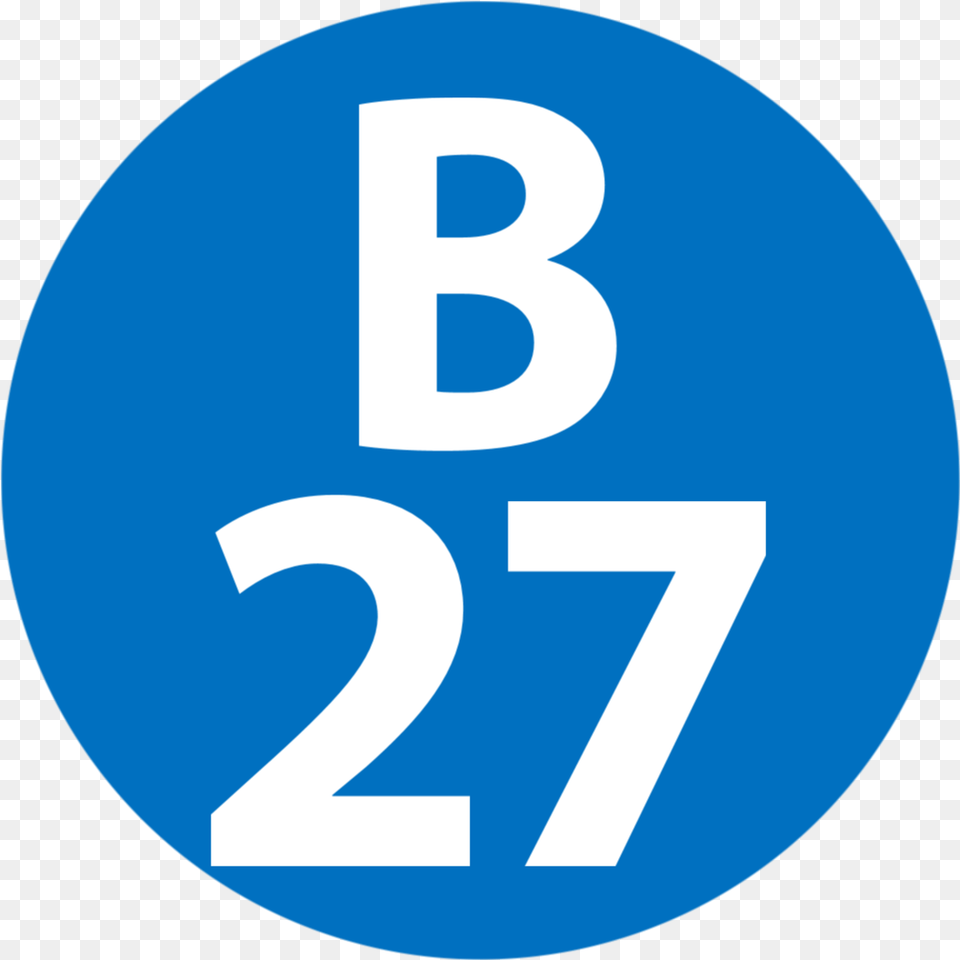Fileb 27 Station Numberpng Wikipedia Circle, Number, Symbol, Text, Disk Png Image