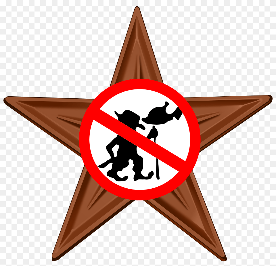 Filebarnstar Trollpng, Star Symbol, Symbol, Person, Road Sign Free Png Download