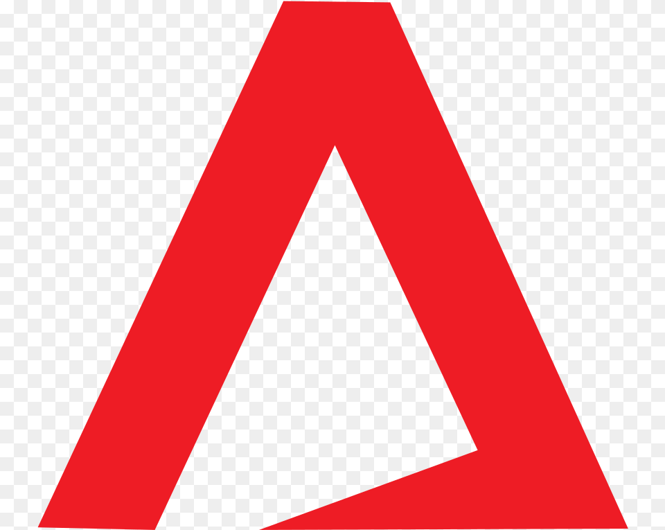 Filechannel Newsasia Logo Shape Onlysvg Wikimedia Commons Mediacorp Channel News Asia, Triangle, Sign, Symbol Free Png Download