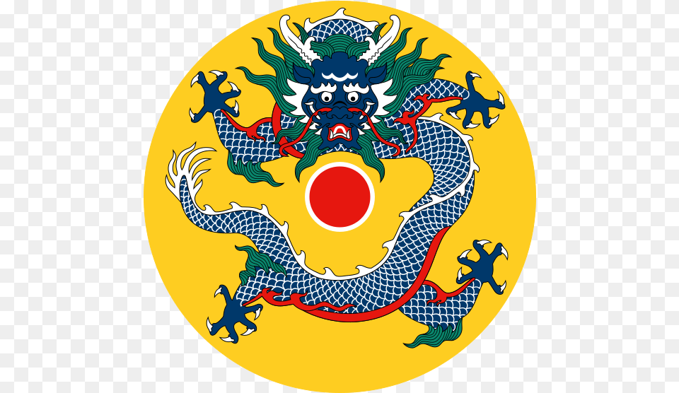 Filechinese Dragonsvg Wikimedia Commons League Of 8 Provinces, Emblem, Symbol, Logo, Dragon Png Image