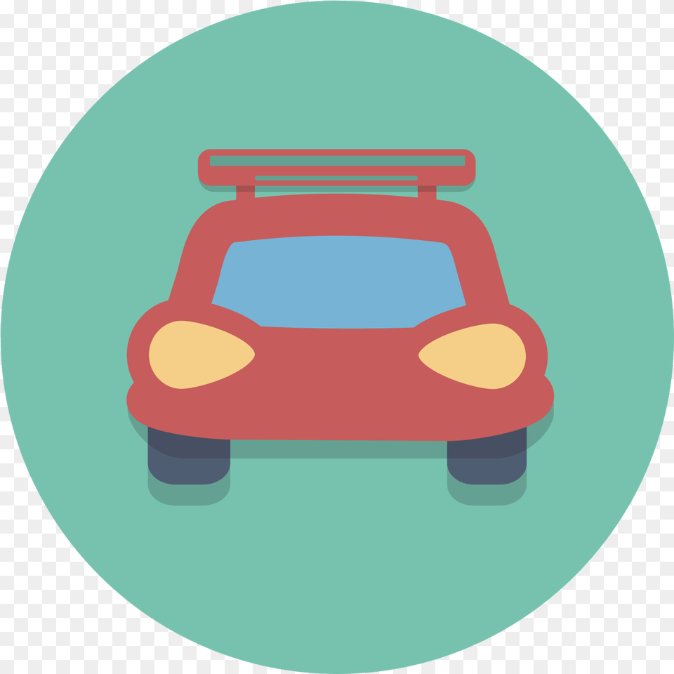 Filecircle Iconscarcustomsvg Wikimedia Commons Car Circle Icon, Furniture, Device, Grass, Lawn Free Transparent Png