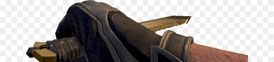 Filecombat Knife Gold Boii Call Of Duty Black Ops 2 Zipper, Weapon, Sword, Handbag, Accessories Free Png Download