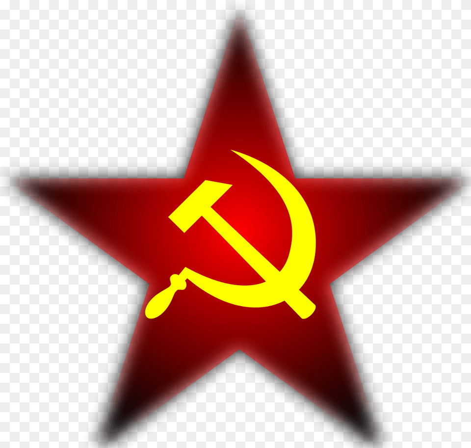 Filecommunism Star With Black Backgroundsvg Wikimedia South African Communist Party, Star Symbol, Symbol Free Png