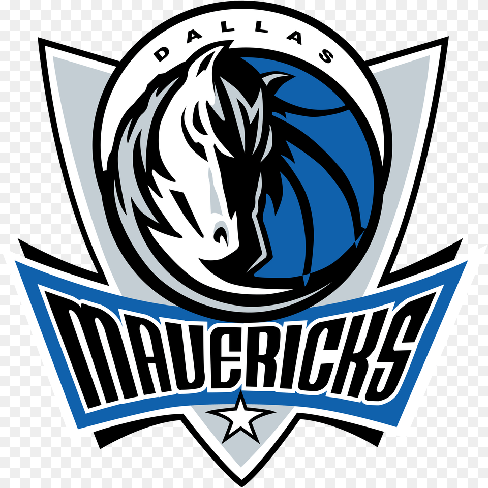 Filedallas Mavericks Logosvg Wikipedia Dallas Mavericks Logo, Emblem, Symbol Free Png