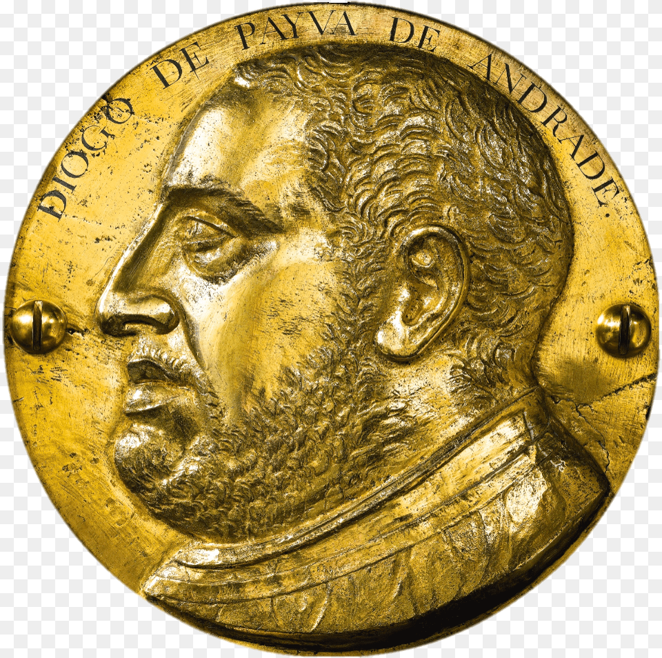 Filediogo De Payva Andradepng Wikimedia Commons Coin, Gold, Adult, Face, Head Png Image