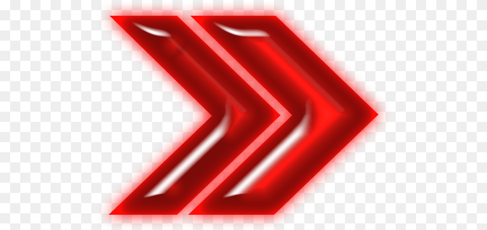 Filedouble Arrow Neon Red Rightpng Wikimedia Commons Red Neon Arrow, Sign, Symbol, Food, Ketchup Free Png Download