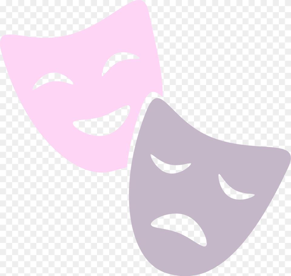 Filedrama Masks1svg Wikimedia Commons Clip Art, Mask, Adult, Female, Person Free Png Download