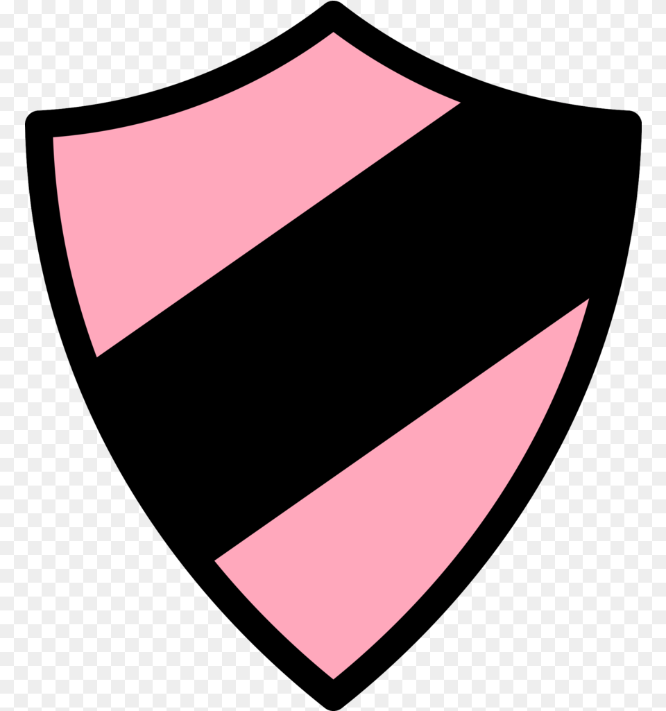 Fileemblem Icon Pink Blackpng Wikimedia Commons Font Logo Pink Black, Armor, Shield, Blackboard Free Png Download