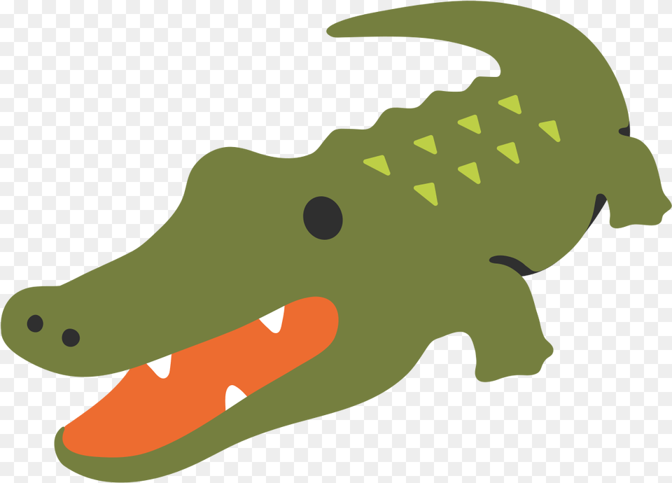 Fileemoji U1f40asvg Wikimedia Commons Clipart Alligator, Animal, Crocodile, Reptile, Fish Png