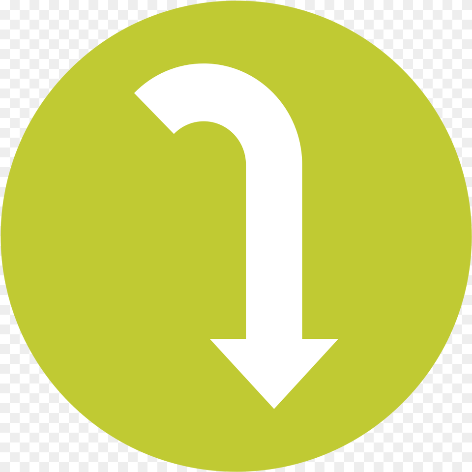 Fileeo Circle Lime White Arrow Godownsvg Wikimedia Commons Vertical, Symbol, Number, Text, Disk Free Transparent Png