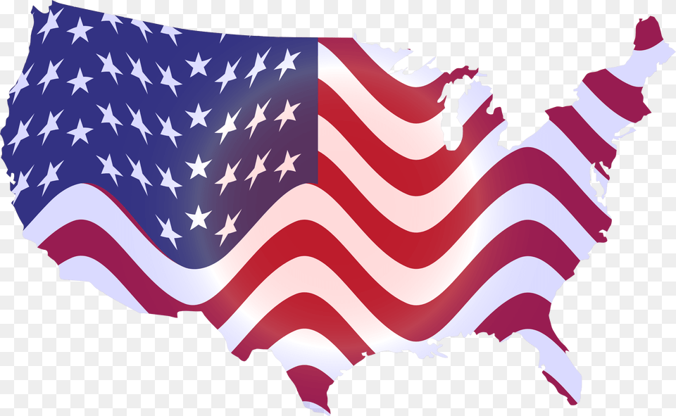 Fileflag Map North America 1864png Wikimedia Commons Wavy Us Flag Map, American Flag, Baby, Person Free Png