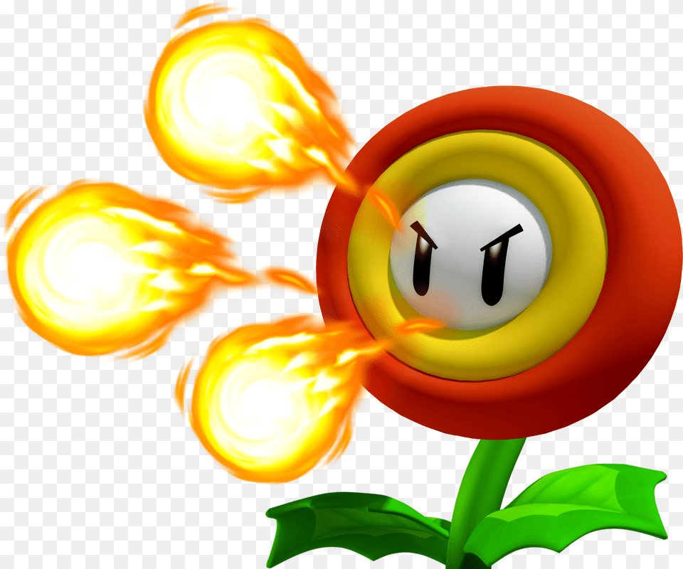 Fileflare Flowerpng Wikimedia Commons Super Mario Fire Flower, Light, Lighting Free Png