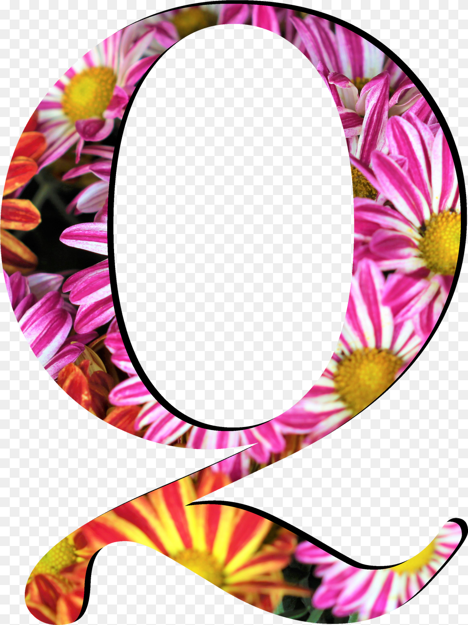 Fileflower Pattern Letters Qpng Wikimedia Commons Circle Free Png