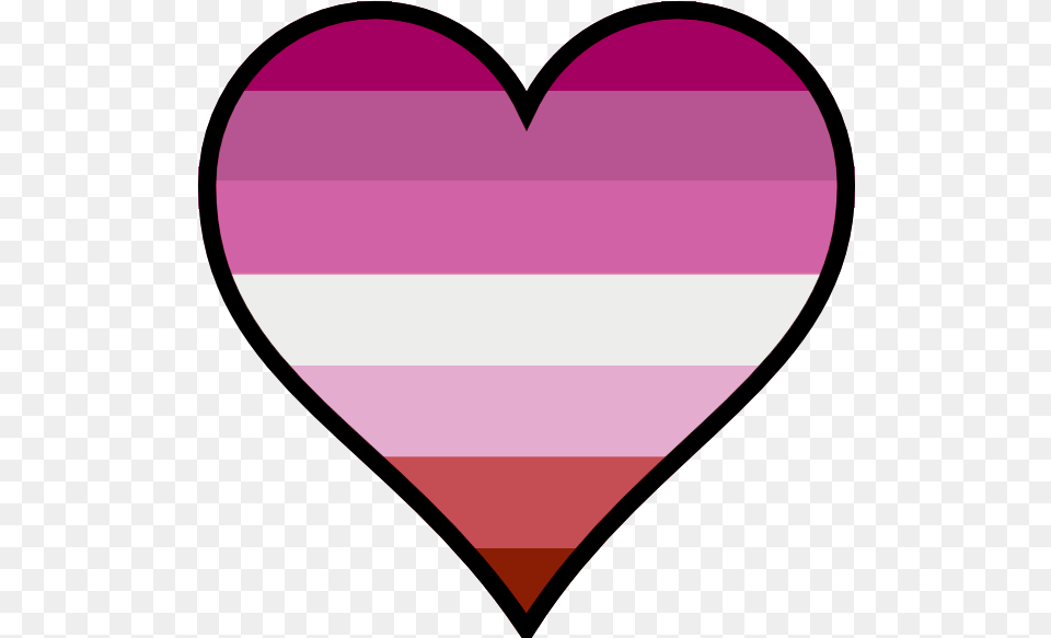Fileheart Lesbian Pridepng Wikimedia Commons Lesbian Pride Flag Heart, Balloon Png