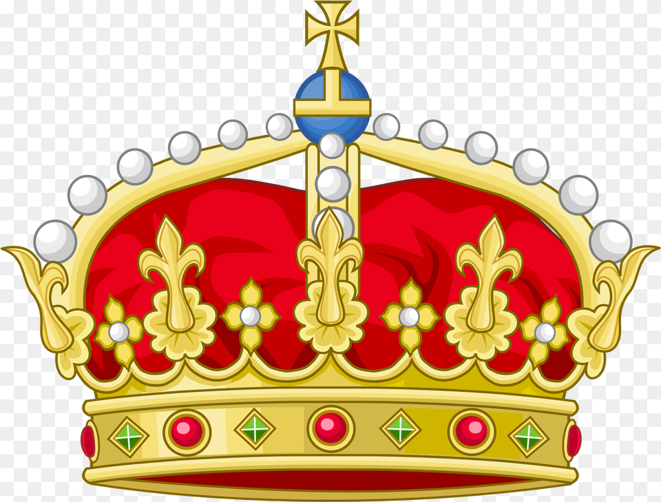 Fileheraldic Crown Of The Spanish Heir Apparent As Prince Heraldic Crown, Accessories, Jewelry, Dynamite, Weapon Free Png Download