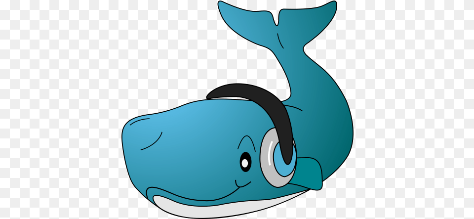 Filekaskelix Headphonepng Wikimedia Commons Whale With Headphones, Animal, Mammal, Sea Life, Fish Free Png Download