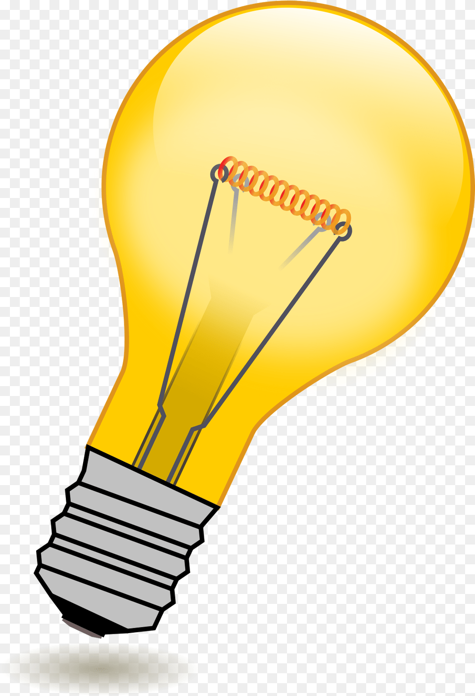 Filelight Bulb Icon Tipssvg Wikimedia Commons Light Bulb, Lightbulb Free Png Download