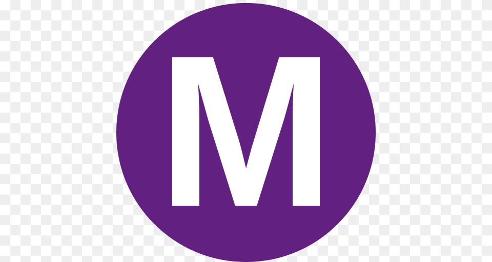 Filelinea M Logo Metro Medellinpng, Purple, Disk Free Png Download