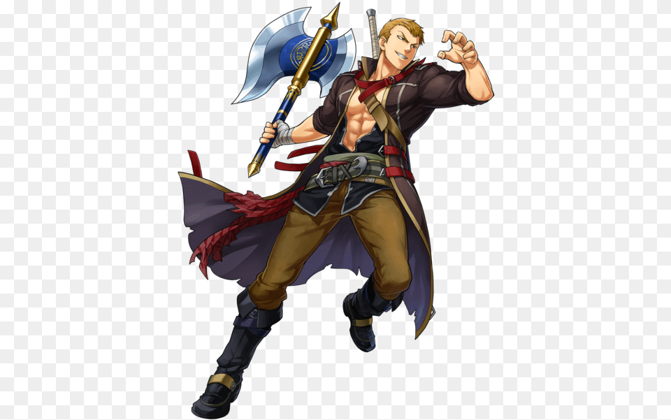 Filelinus Mad Dog Btlfacewebp Fire Emblem Heroes Wiki Linus Fire Emblem Heroes, Book, Comics, Publication, Adult Png