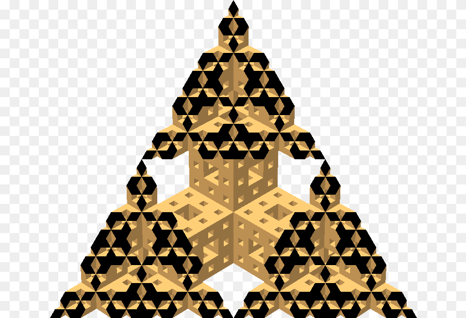 Filemenger Sponge Diagonal Section 46png Wikimedia Commons Triangle, Chess, Game, Christmas, Christmas Decorations Png