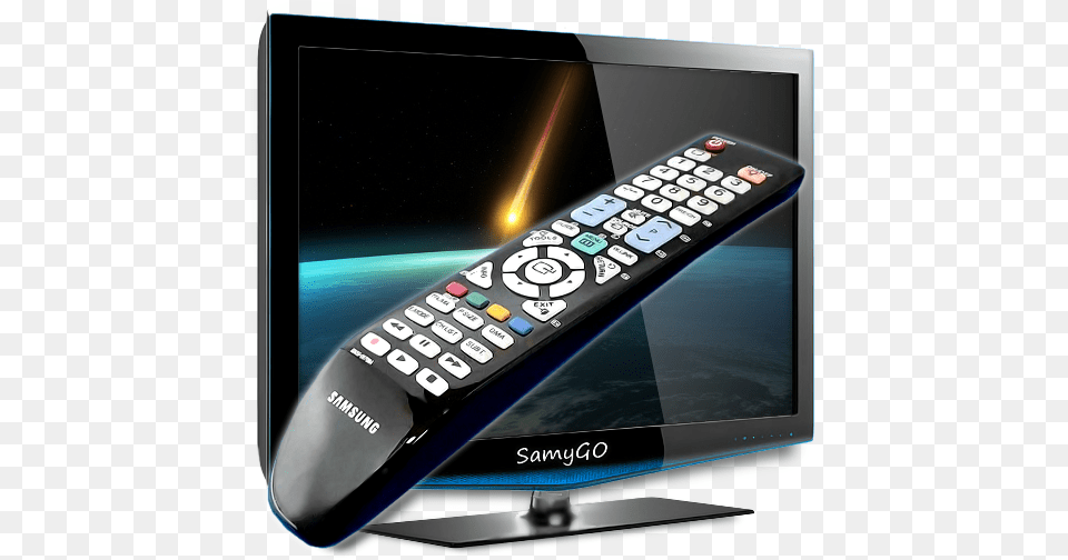 Filemoras Android Samygo Remotepng Samygo Samsung Tv Remote Control, Computer Hardware, Electronics, Hardware, Monitor Free Png